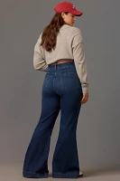 Maeve High-Rise Mega-Flare Jeans