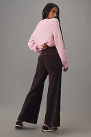 The Adi Mid-Rise Frayed Relaxed Flare Jeans by Pilcro: Corduroy Edition