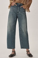 The Millie Low-Slung Barrel Jeans by Pilcro