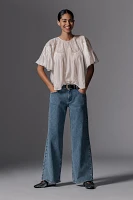 Pilcro Low-Rise Wide-Leg Jeans