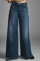 Pilcro High-Rise Wide-Leg Trouser Jeans