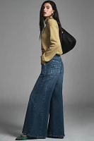 Pilcro High-Rise Wide-Leg Trouser Jeans