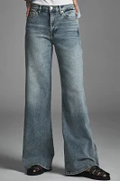 7 For All Mankind Lotta Mid-Rise Wide-Leg Jeans