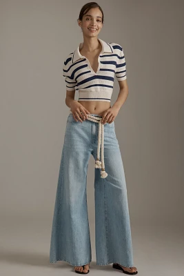 7 For All Mankind Willow High-Rise Super Wide-Leg Jeans