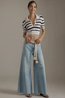 7 For All Mankind Willow High-Rise Super Wide-Leg Jeans