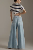 7 For All Mankind Willow High-Rise Super Wide-Leg Jeans