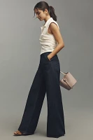 7 For All Mankind Lotta High-Rise Wide-Leg Jeans