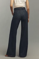 7 For All Mankind Lotta High-Rise Wide-Leg Jeans