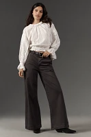 AG Caden Wide-Leg Trouser Pants