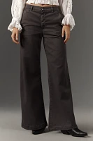 AG Caden Wide-Leg Trouser Pants