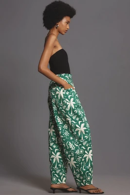 Corey Lynn Calter Paperbag Barrel Pants