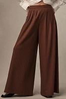 Corey Lynn Calter Pinstripe Wide-Leg Trousers