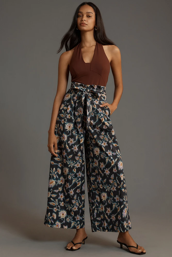 Corey Lynn Calter Belted Wide-Leg Pants