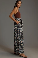 Corey Lynn Calter Belted Wide-Leg Pants