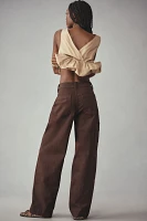 Joe's Jeans Chloe Utility Wide-Leg Pants