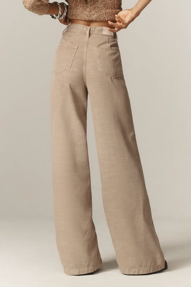 PAIGE Aurora Pleated Trousers