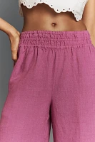 The Somerset Pull-On Pants: Linen Edition