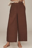 The @heynasreen Somerset Linen Blend Pull-On Pants