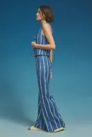 Faithfull La Plage De Mau Striped Wide-Leg Pants