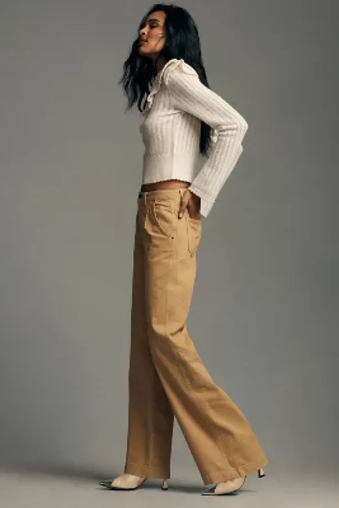 Current/Elliott The Postman Wide-Leg Trousers