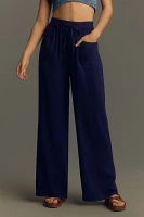 Greylin Gloria Pull-On Linen Pants