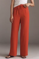 Greylin Gloria Pull-On Linen Pants