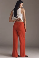 Greylin Gloria Pull-On Linen Pants
