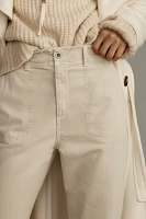 Bella Dahl Dakota Frayed Ankle Trouser Pants