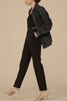 Bella Dahl Dakota Frayed Ankle Trouser Pants