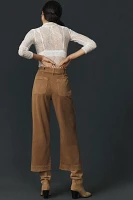 Bella Dahl Saige Wide-Leg Crop Pants