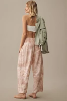 The Reese Smocked Pull-On Barrel Pants: Tie-Dye Edition