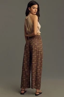 The Reese Smocked Pull-On Barrel Pants