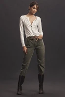 The Wanderer Mid-Rise Relaxed-Leg Pants by Pilcro