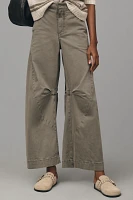 Pilcro Puddle Curve Wide-Leg Pants