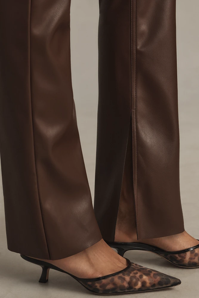 4SI3NNA Zeida Faux-Leather Pants