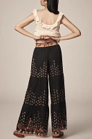 Ranna Gill Tiered Wide-Leg Pants