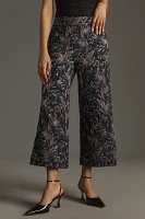 Let Me Be Jackie Jacquard Cropped Pants