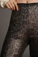 By Anthropologie Sequin Snake Joni Pants