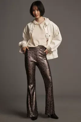 By Anthropologie Sequin Snake Joni Pants