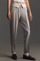 Scotch & Soda Lily High-Rise Flipped Waist Trousers