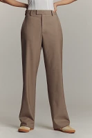 ASTR The Label Brooks Pleated Tailored Straight-Leg Pants