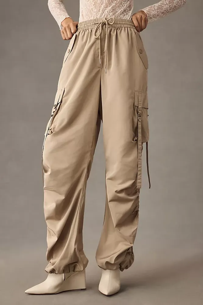 Moon River Pull-On Utility Pants