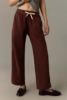 Self Contrast Drawstring Pants