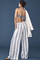 KIVARI Isabelle Linen Drawstring Pants