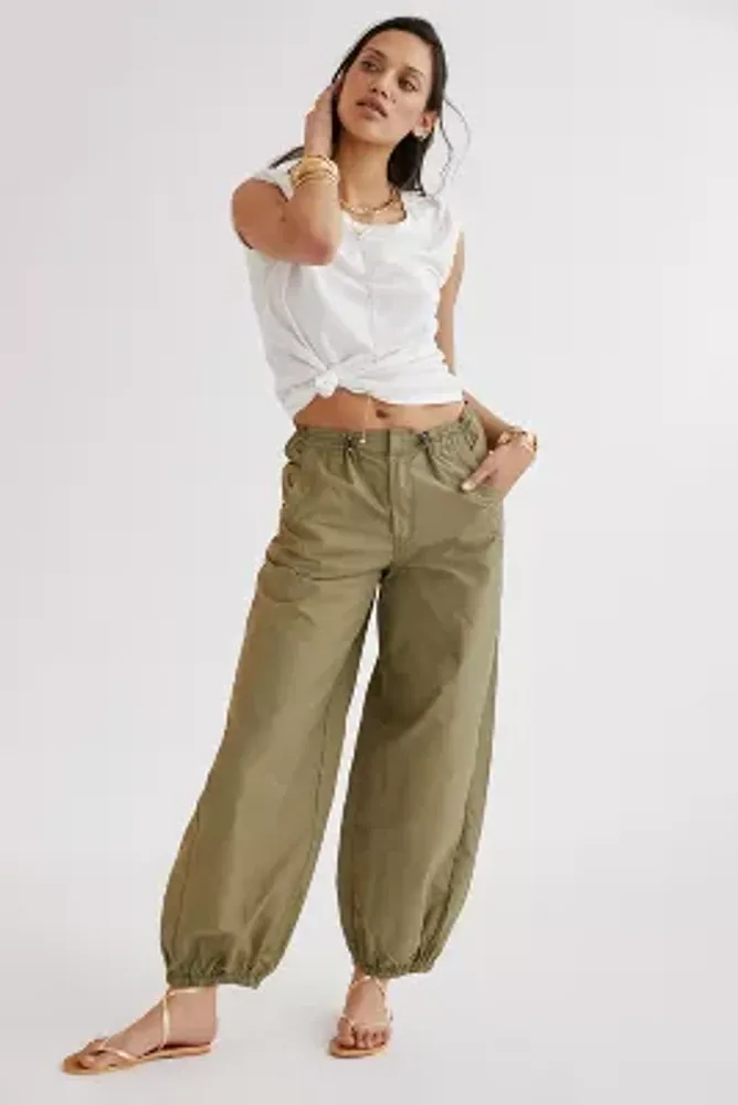 By Anthropologie Packable Parachute Pants