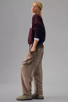 By Anthropologie Mixed Draped Parachute Pants