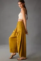 Pilcro Wide-Leg Barrel Pants