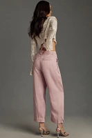 By Anthropologie Cinched Hem Trousers