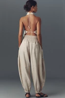Pilcro Relaxed Linen Blend Pull-On Pants
