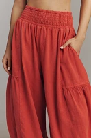 Pilcro Relaxed Linen Blend Pull-On Pants